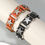 Thumbnail: Punk rock metal stars mem accessories genuine leather bracelet for men women