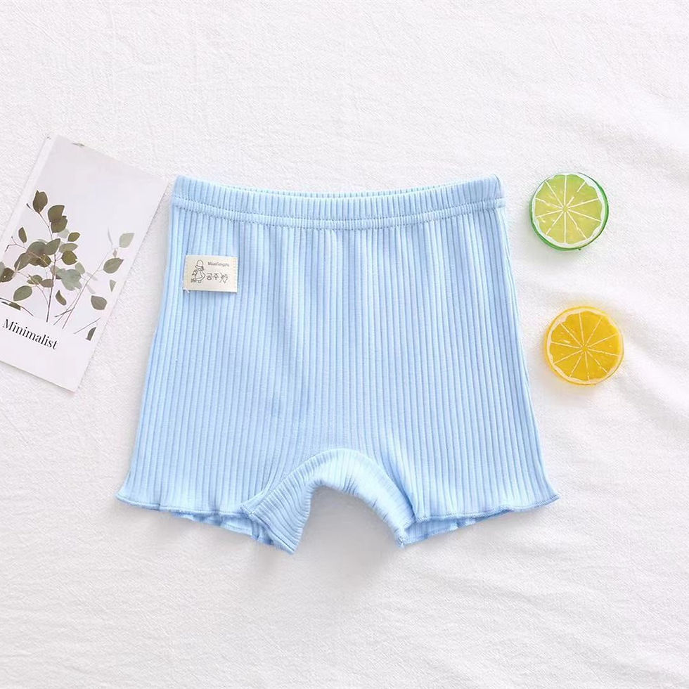 Thumbnail: Cotton Girls Safety Pants Children Girls Short Pants hildren Summer Cute Shorts 