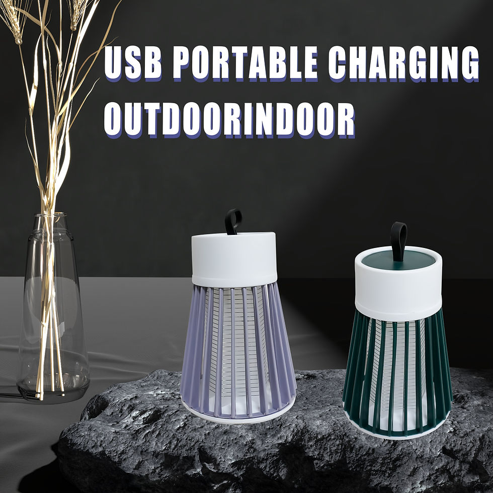 Thumbnail: 1pc Mosquito Guardian LED Trap Lamp - Effectively Captures and Eliminates Mosqui