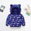 Thumbnail: Children's Cotton Coat Baby Cartoons Down Jacket Boys Hooded Colthing Girls Warm