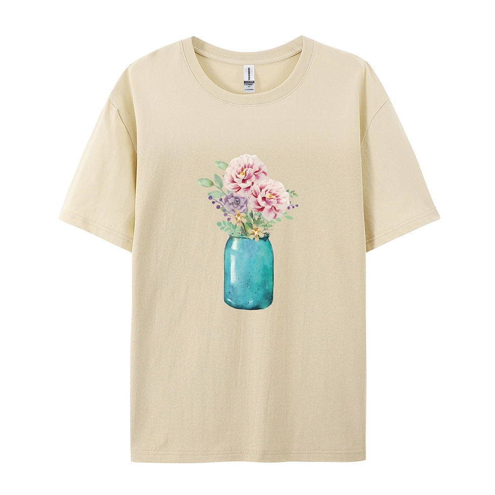 Thumbnail: Washed Cotton T-Shirt Women Y2K Clothing Graphic Print Tops With Faded Effect Co