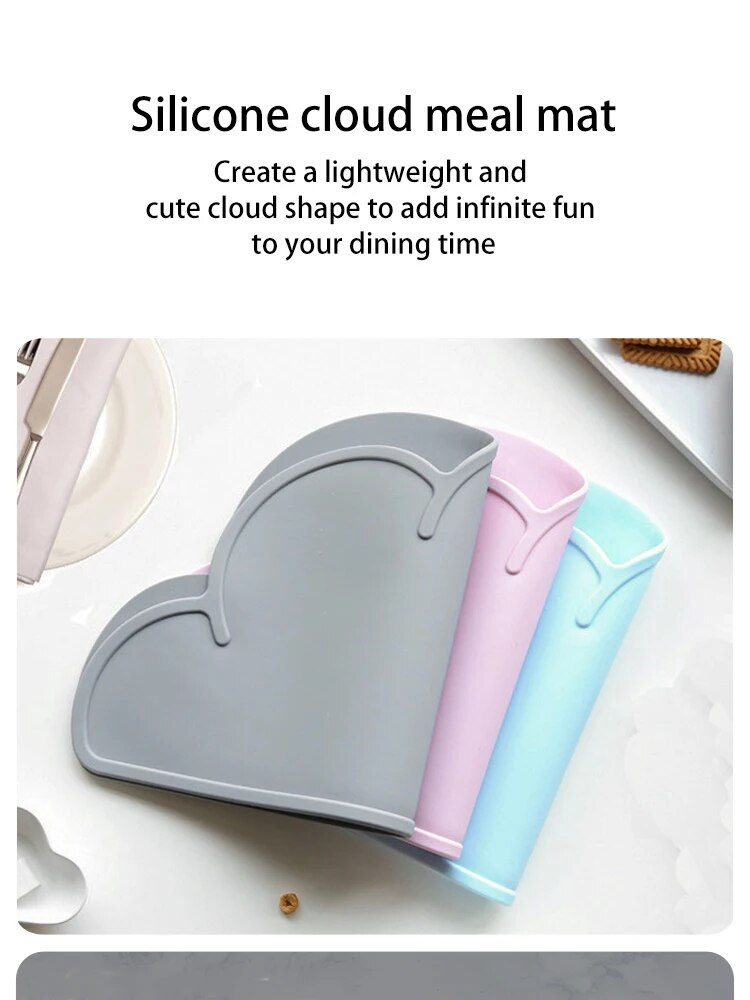 Thumbnail: Pet Feeding Mat for Cats and Dogs with Nonspill Nonslip Waterproof Leakage Food 