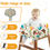 Thumbnail: Baby Shopping Cart Seat Cover Polyester Waterproof Carton Style Baby Safety Cart