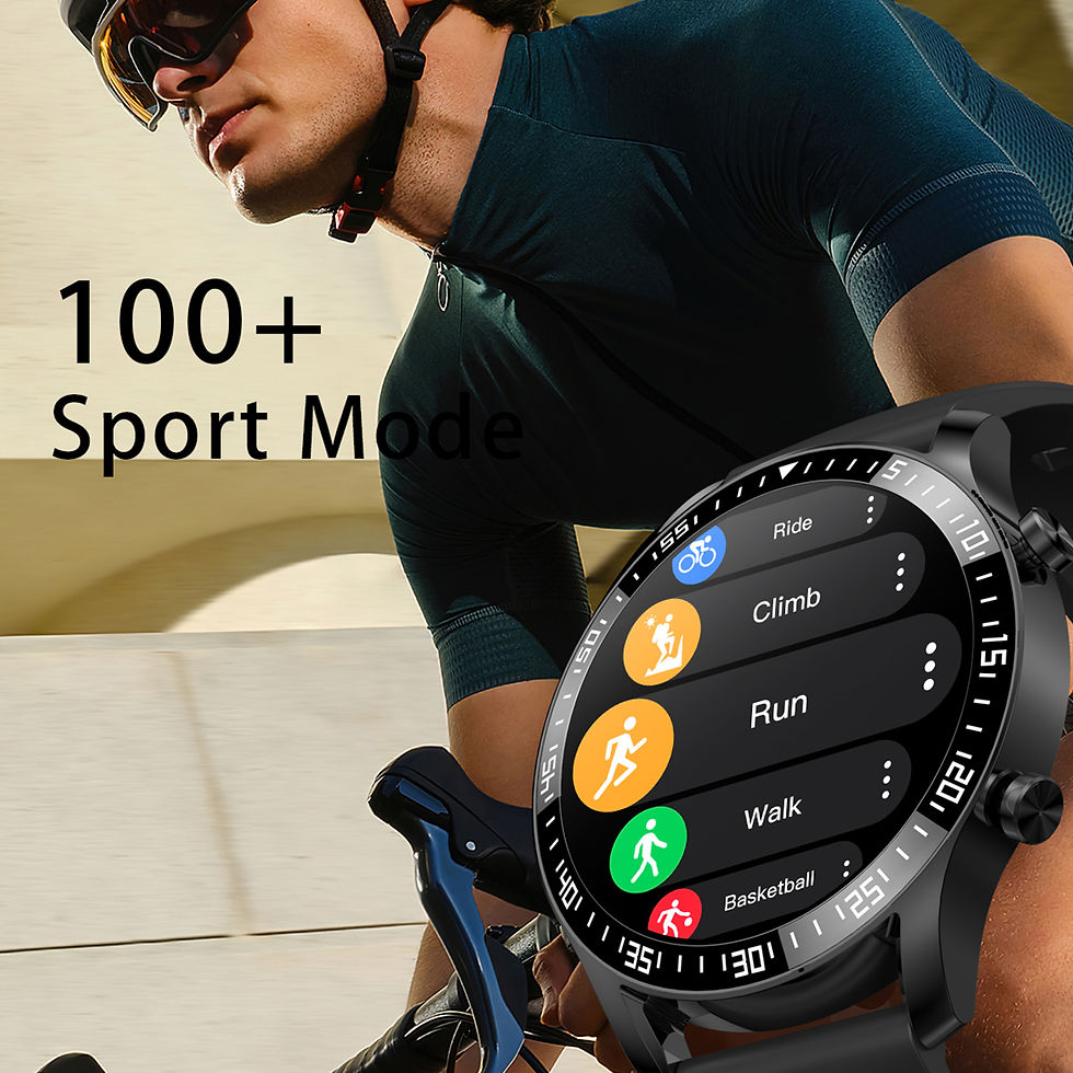 Thumbnail: New Smart Watch 2025 1.5-inch Display Screen Bluetooth Calling Multiple Sports M