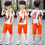 Thumbnail: Boys Clothing Sets Summer 2024 Cotton Teenage Kids Boys Suit For 4 6 8 10 12 14 