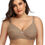 Thumbnail: Beauwear Women Underwire Plus Size Bras Full Coverage Non Padded Brassiere Minim