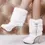 Thumbnail: Winter Boot Women Shoe Winter New Ankle Boots Waterproof Platform Women Boots Fa