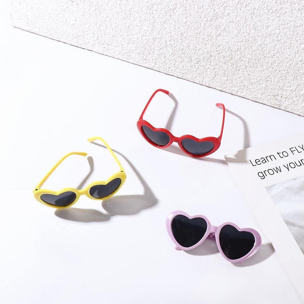 Thumbnail: Plastic Cute Pet Products For Small Cat Photos Props Pet Glasses Cat Glasses Cat