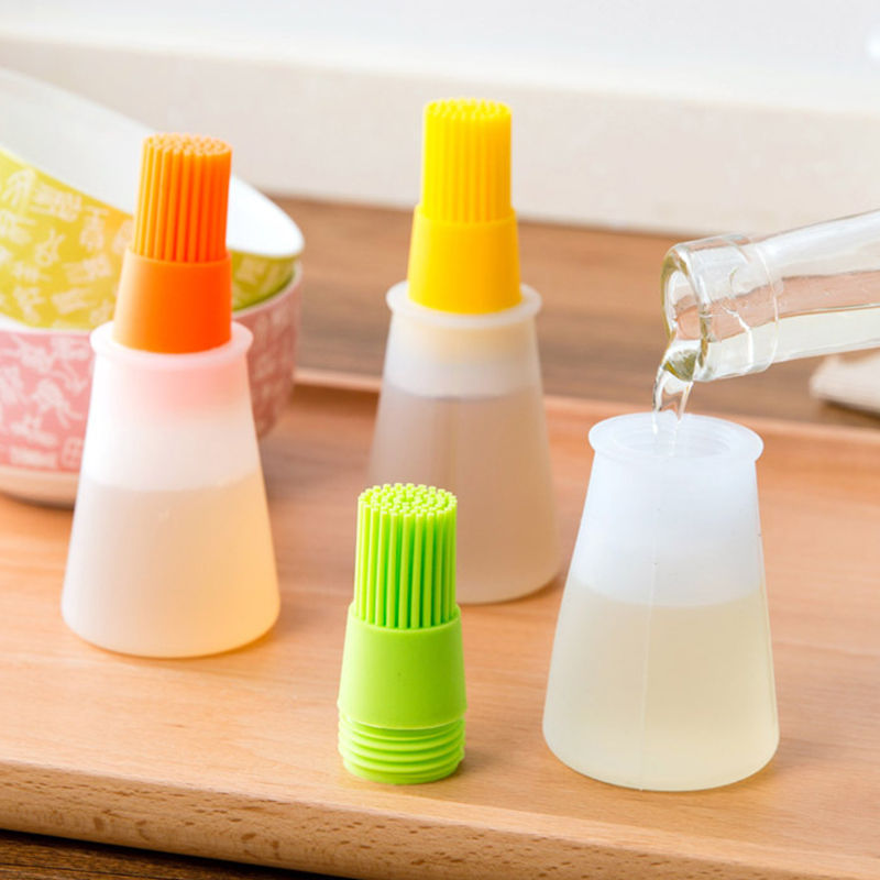 Thumbnail: Kitchen Accessories Tools Silicone Oil Brush Basting Brushes Cake Butter Bread P