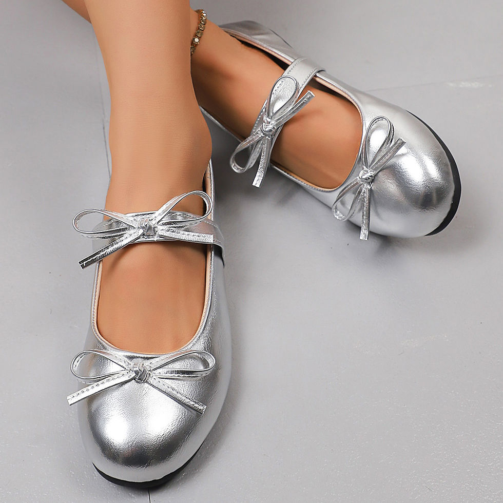 Thumbnail: Ladies Shoes 2025 Fashion Shallow Women's Flats New Butterfly-knot Ballet Flats 