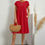 Thumbnail: Cotton Linen Dress For Women Summer Casual Splicing Pocket Dresses Vestido Fashi