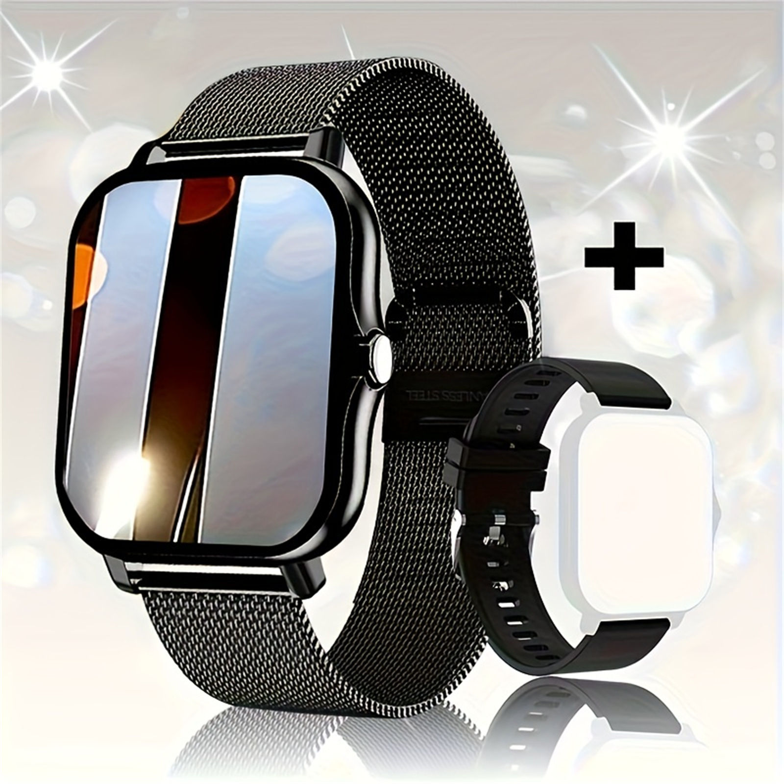 Smart Watch, Wireless Call/Dial, Multiple APP Reminders, Suitable for Men and Wo