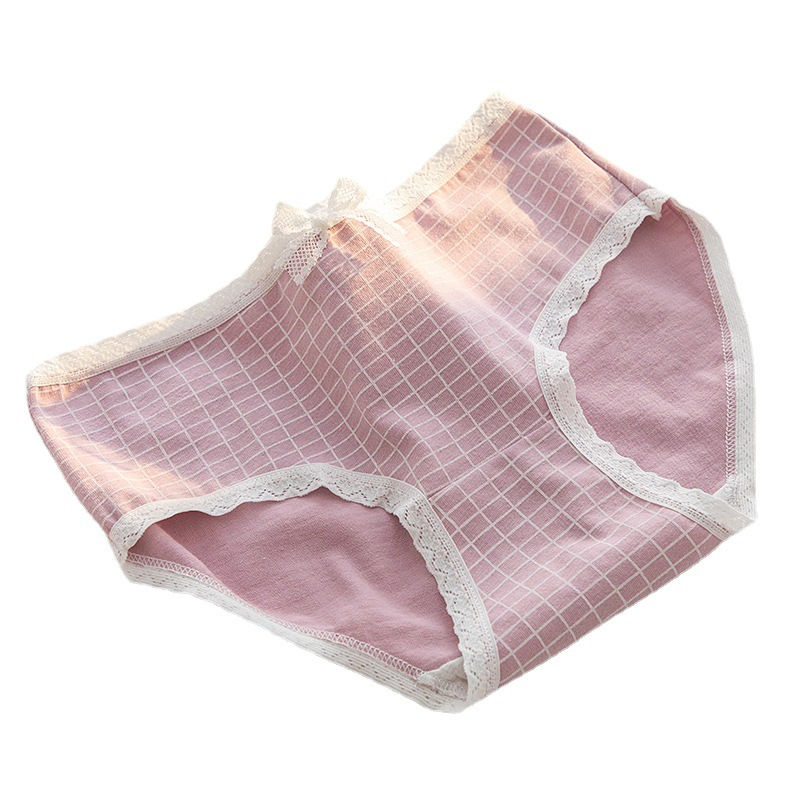 Thumbnail: 5Pcs/Lot Cute Love Cotton Panties For Women Underwear Print Panty Girls Briefs B