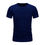 Thumbnail: Cotton Summer Men's T Shirt Solid T Shirt Mens Oversized Five Half Short Sleeve 