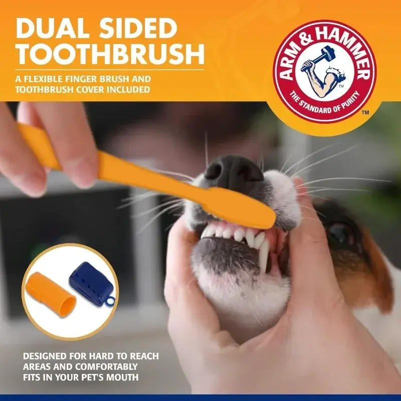 Thumbnail: Pet Cleaning Tools Kit Dog Gum Care Products Kit Reduces Plaque & Tartar Buildup