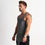 Thumbnail: Solid Color Cotton Breathable Summer Clothing Gym Workout Muscle Fitness Bodybui