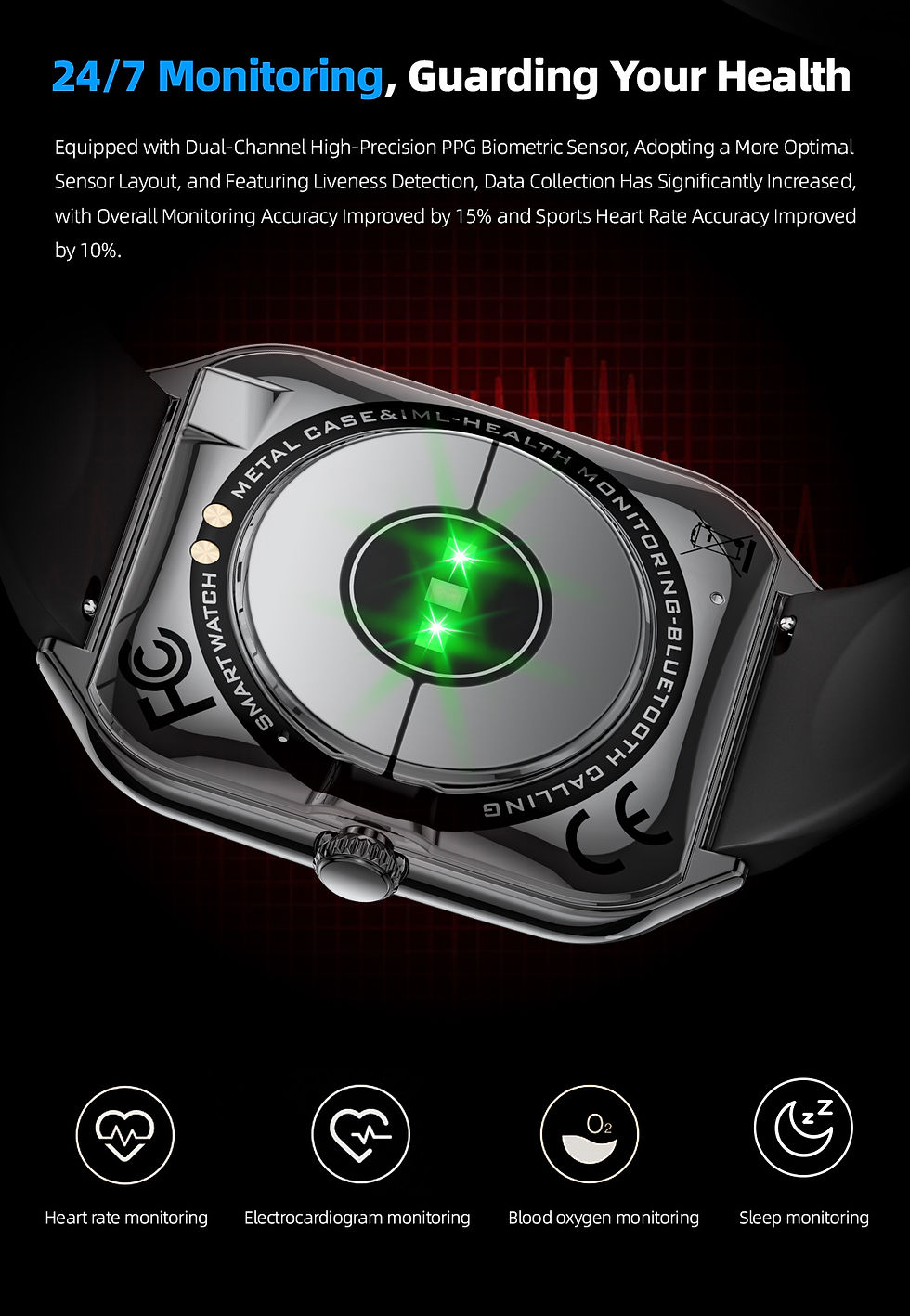 Thumbnail: 2025 A new smart watch, 1.96-inch sports watch, IP67 waterproof, 110+ sports mod