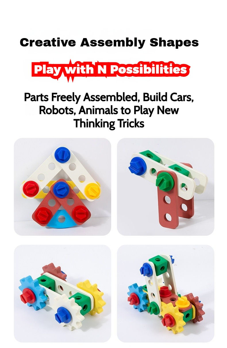 Thumbnail: Tool Bench for Kids Toy Play Workbench Wooden Tool Bench Workshop Workbench with