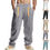 Thumbnail: Men's Linen Casual Pants for All Seasons Loose and Breathable Beach Pants Sports