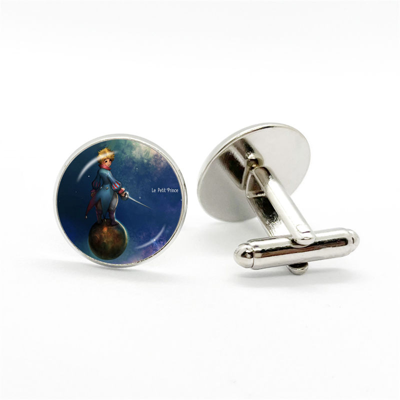 Thumbnail: Men Fashion Le Petit Prince Cufflinks The Little Prince Jewelry Fairy Tale Men C
