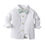 Thumbnail: Baby Boys Clothes Formal Sets Children Gentleman Dress Suits Long Sleeve Tie Shi