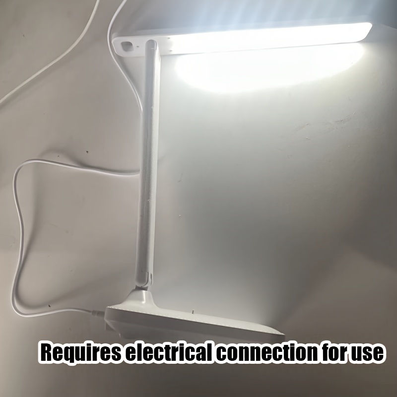 Thumbnail: LED Desk Lamp - 3-Level Touch Dimmer, Eye-Care Technology, Warm Night Light, USB