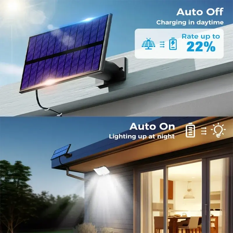 Thumbnail: Solar Light Outdoor Super Bright Motion Sensor Solar Strong Power LED Garden Wal