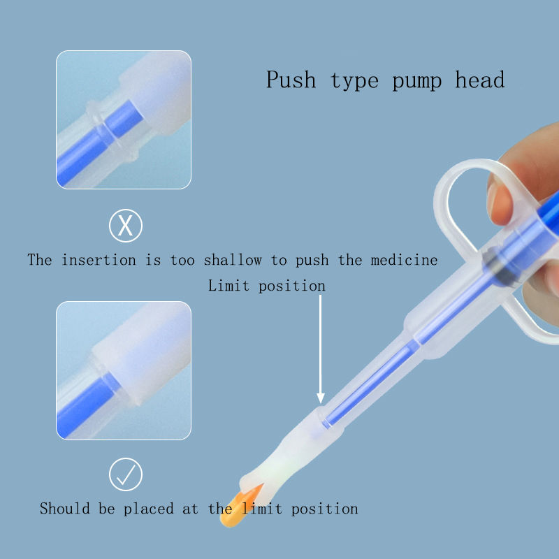 Thumbnail: Pet pill applicator, cat and dog syringe, medication feeder, insect resistant pr