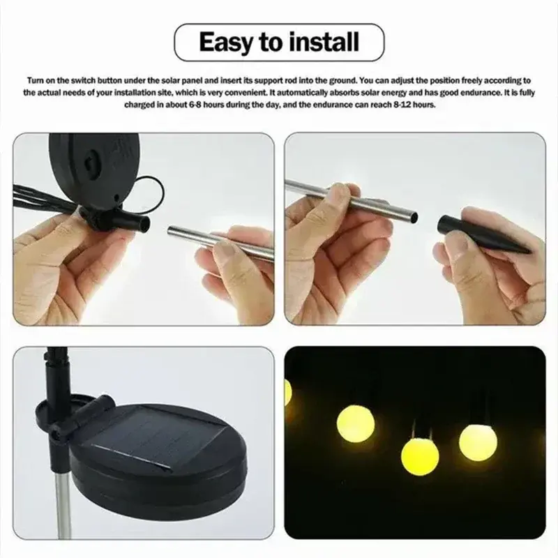 Thumbnail: Solar Garden Lights - Solar Swaying Light, Solar Outdoor Lights, Solar Garden De