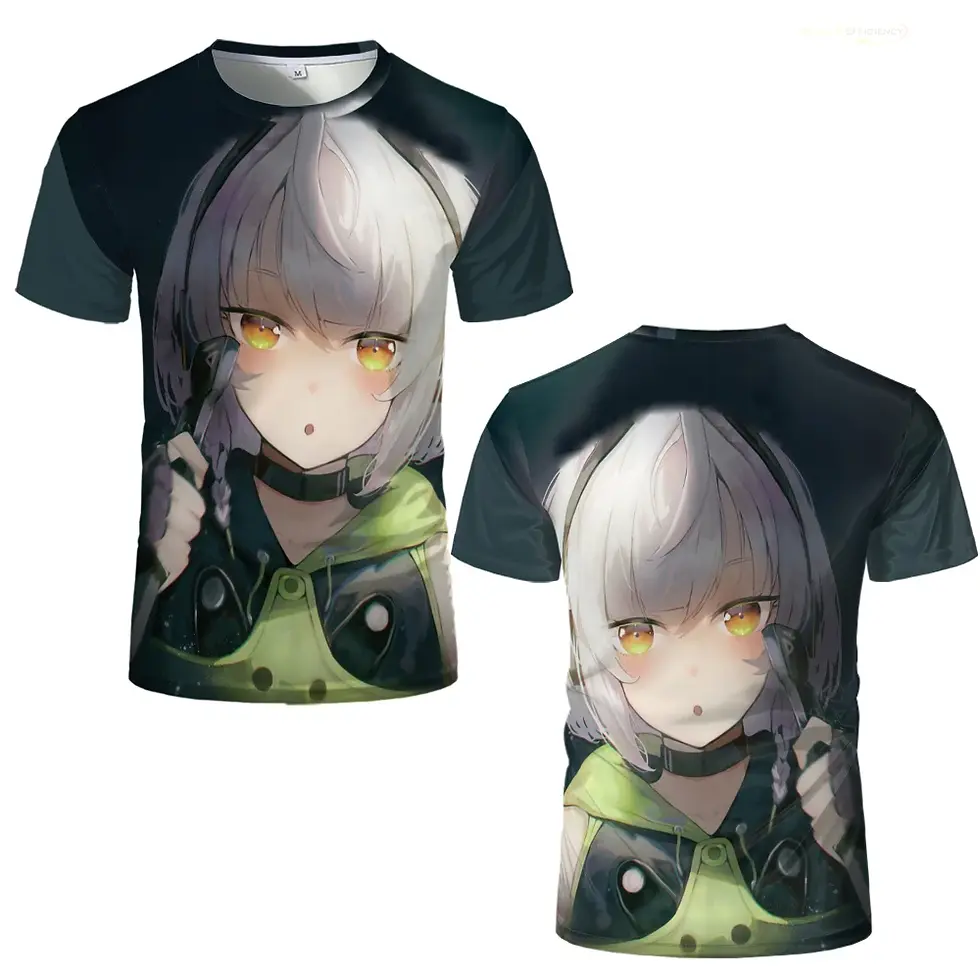 Thumbnail: Mens T Shirt  Game Cosplay T-shirts Men And Women Casual Short Sleeved Streetwea