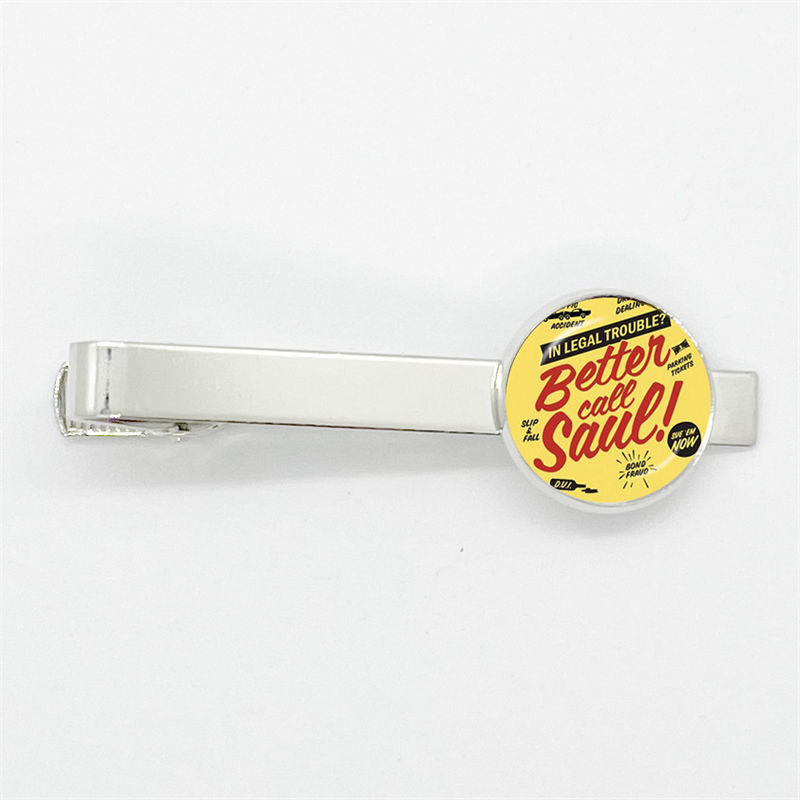Thumbnail: Men Fashion TV Series Better Call Saul Tie Clips Personality Classic Drama Jewel