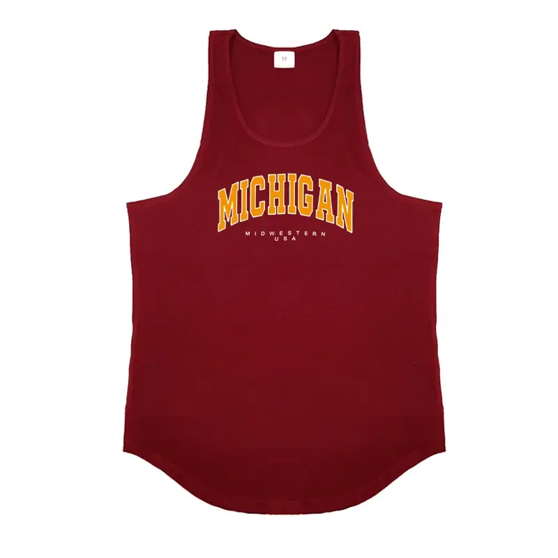 Thumbnail: Summer Cotton Breathable Workout Gym Clothing Mens Fitness Bodybuilding Muscle U