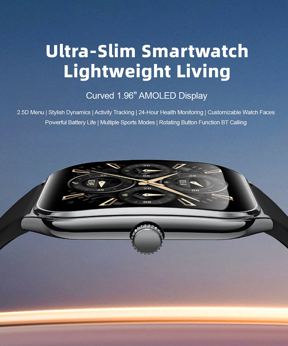 Thumbnail: 2025 A new smart watch, 1.96-inch sports watch, IP67 waterproof, 110+ sports mod