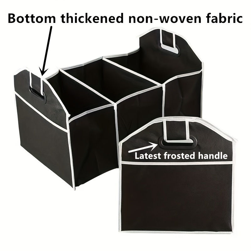 Thumbnail: Car Trunk Cargo Storage Bag, Foldable Black Storage Box For Car And Trunk