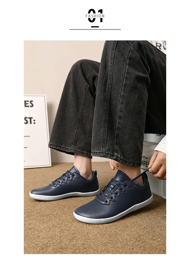 Thumbnail: womens Barefoot Shoes Wide Toe Box Casual Sneakers Unisex Plus Size Toe Shoes Ze