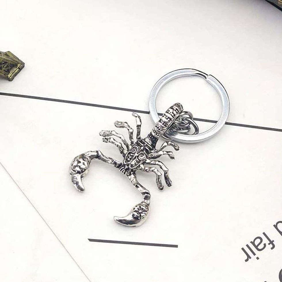 Thumbnail: Punk For Men Bag Pendant Scorpion King Shape Interior Accessories Car Accessorie