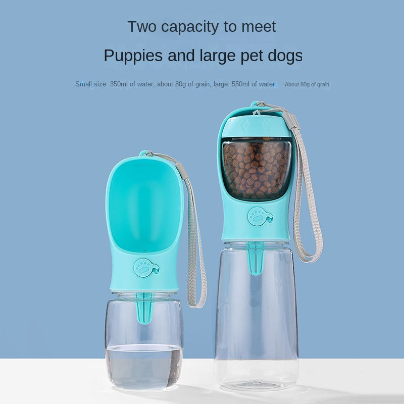 Thumbnail: Pets Water Bottle Portable Food Grade Material Dog Cat Travel Pet Water Cup Bott