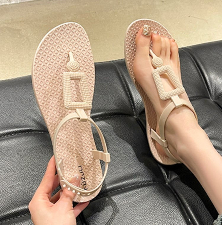 Thumbnail: Summer Women Sandals Shoes Casual Shoes Woman Party Walking Shoes Breathable San