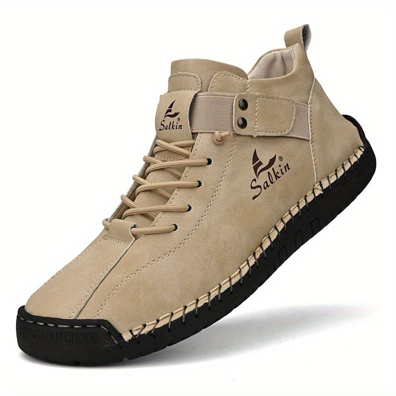 Thumbnail: New Arrival Handmade Ankle Men's Business Casual Shoes Outdoor Spring And Fall A