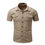 Thumbnail: Men's European and American Short Sleeved Shirt, Outdoor Men's Plus Size Militar