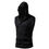 Thumbnail: Cotton Men Gym Clothing Mens Causal Basic Hooded Tank Top Hooded Sleeveless Vest