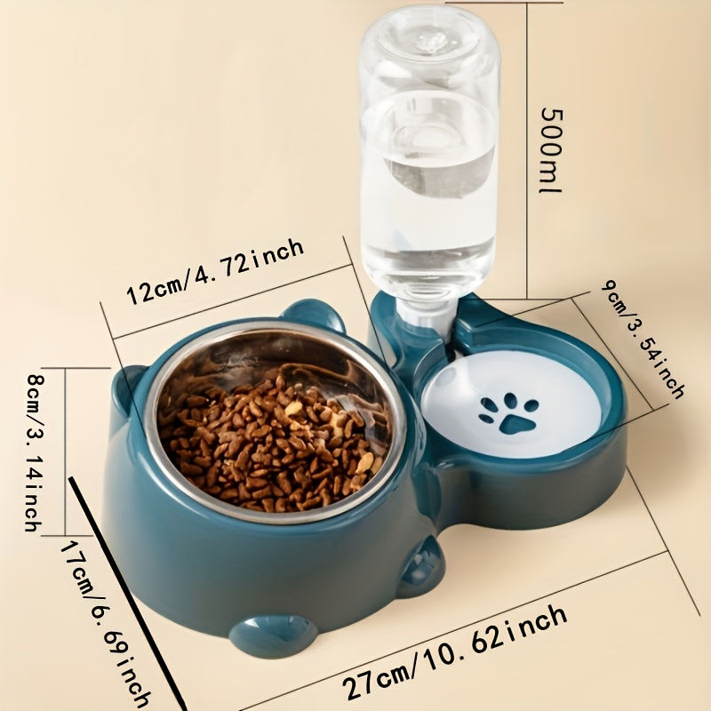 Thumbnail: Automatic Pet Feeder and Water Dispenser, Integrated Feeding System for Cats and