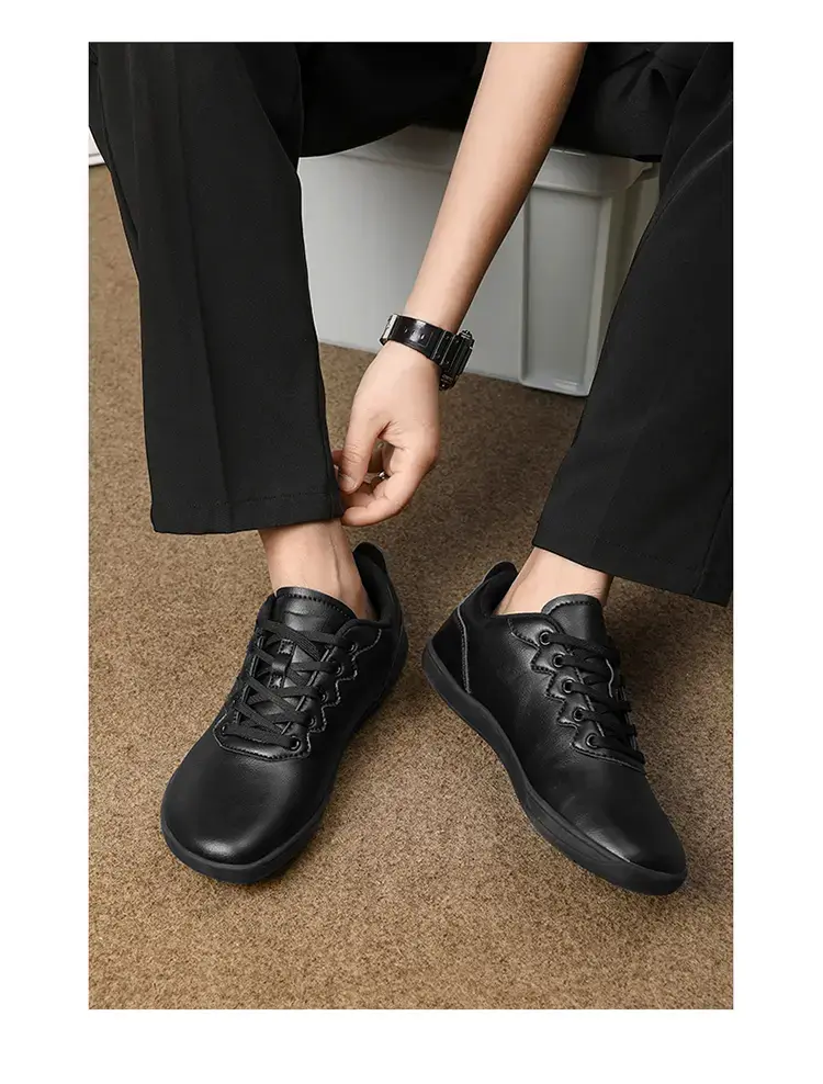 Thumbnail: womens Barefoot Shoes Wide Toe Box Casual Sneakers Unisex Plus Size Toe Shoes Ze