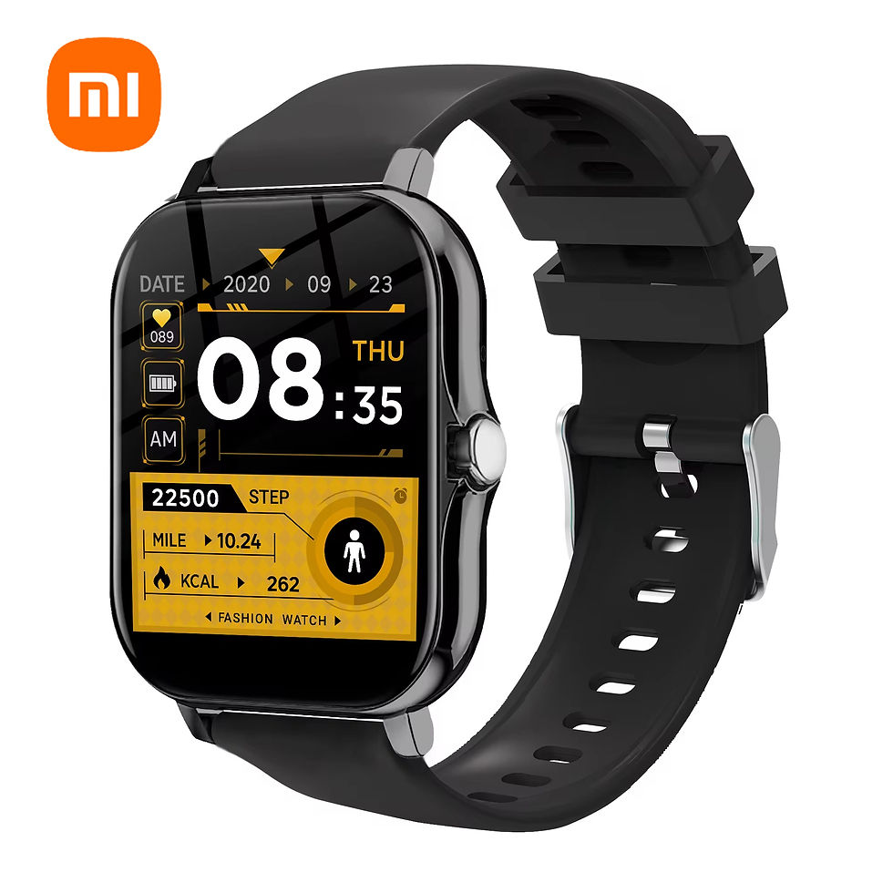 Thumbnail: Xiaomi NEW Smart Watch Women Men Lady Gift Sport Fitness Watches Heart Rate Moni