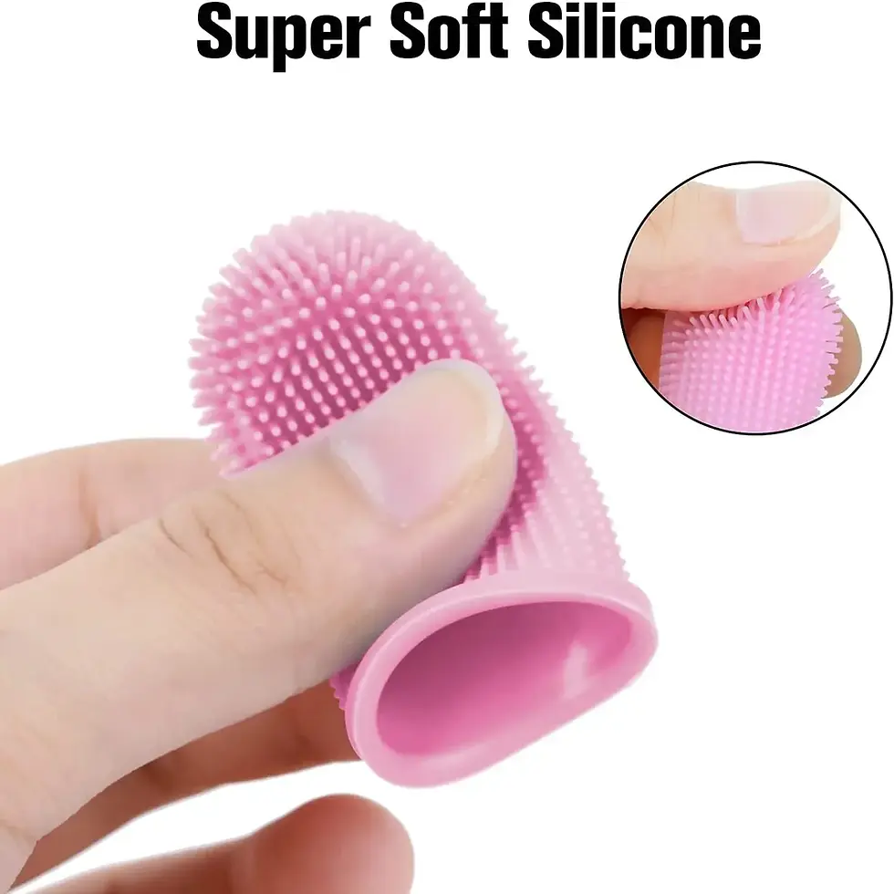 Thumbnail: 3/1pcs pet finger toothbrush Pet Products cat toothbrush for dog products teeth 