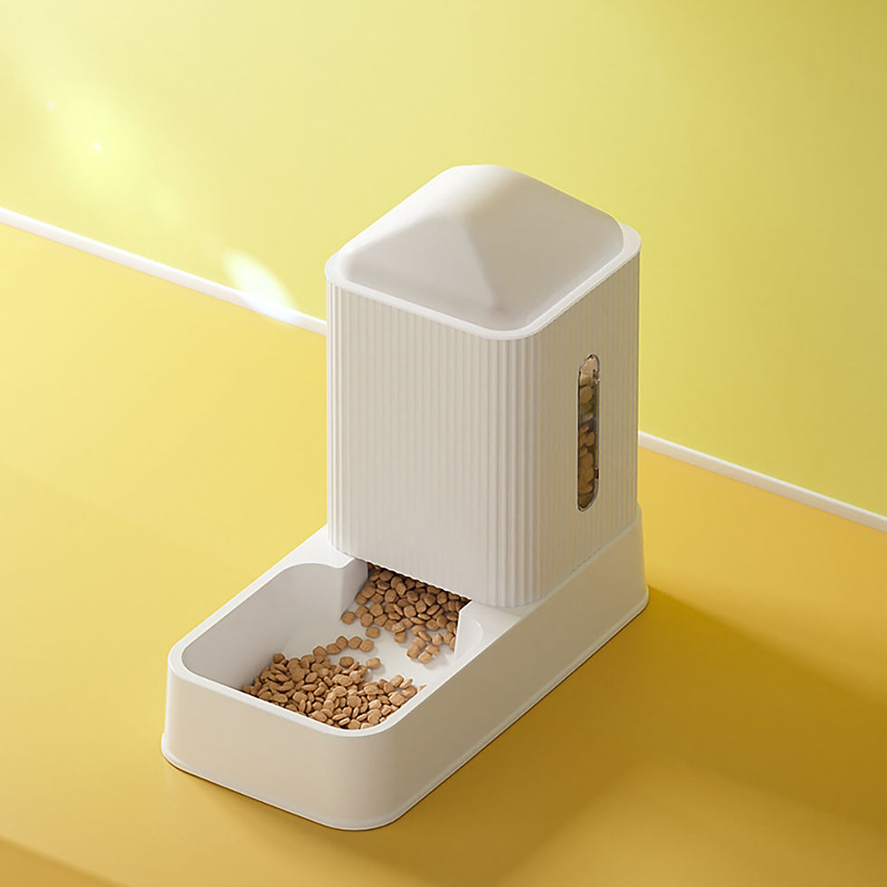 Thumbnail: Automatic Pet Feeder 3.5L Large Capacity Pets Feeding Bowls Cat Water Dispenser 