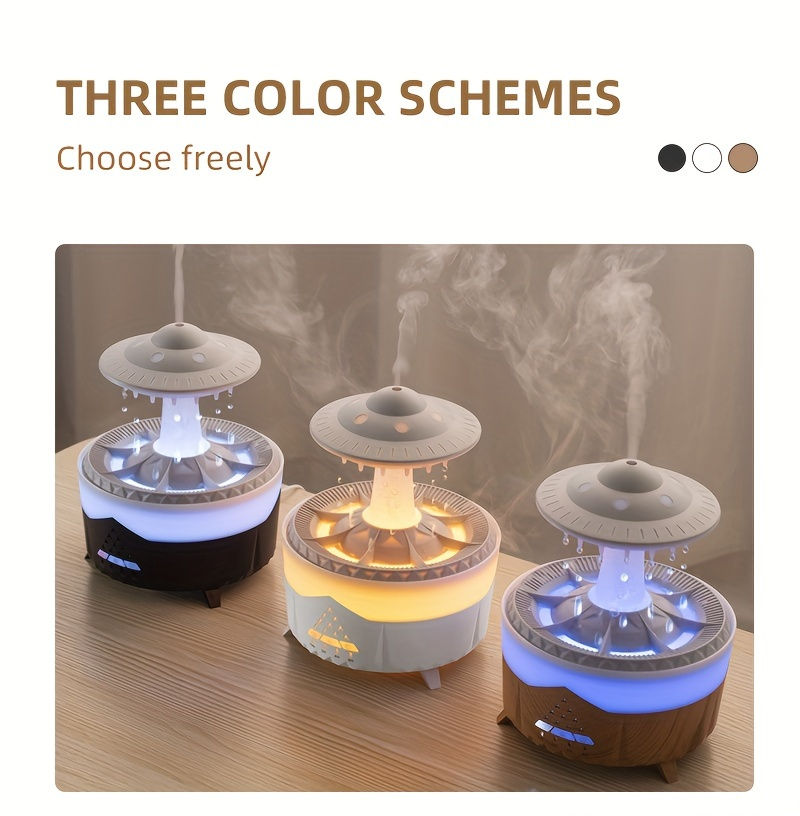 Thumbnail: Large Capacity Volcanic Spray Atomizer - Intelligent Simulation Water Drop Humid