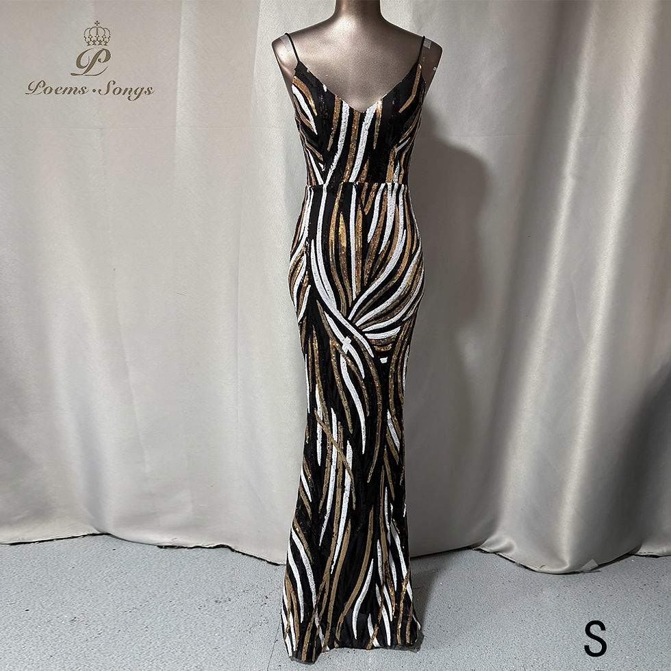 Thumbnail: Elegant Women's Evening Dresses robes de soirée vestidos de fiesta Stock Liquid