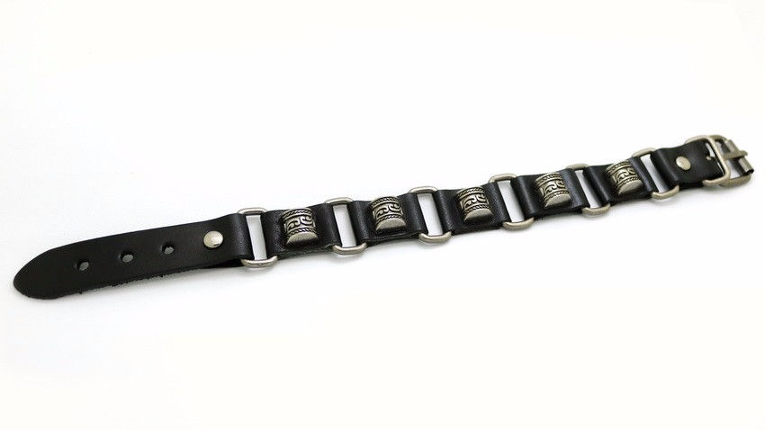 Thumbnail: 2018 New Accessories For Men And Women  Retro Casual leather Bracelet Men Fashio