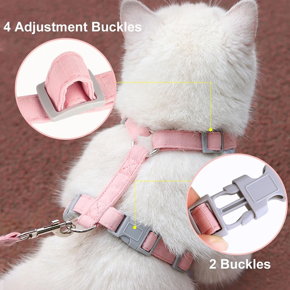 Thumbnail: Pet Products for Cats Detachable Collar Pets Kittens Harness Accessories Goods C